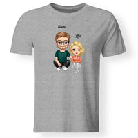 Cukifejű karakteres apa-fia póló