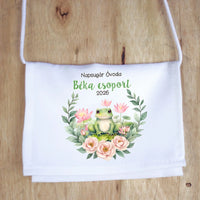 Ballagási tarisznya ovisoknak - Zöld béka csoport