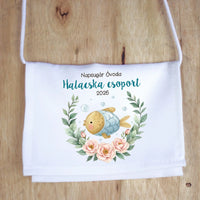 Ballagási tarisznya ovisoknak - Kék halacska csoport