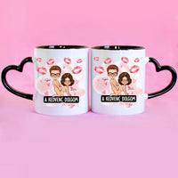 A kedvenc dolgom Te vagy - szerkeszthető karakteres egyedi neves bögre pároknak