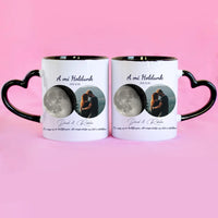 A Mi Holdunk - egyedi képes bögre szerkeszthető felirattal