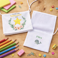 Ballagási tarisznya ovisoknak - személyre szabható mintával