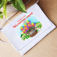 Ballagási tarisznya ovisoknak - Hétszínvirág csoport mintával