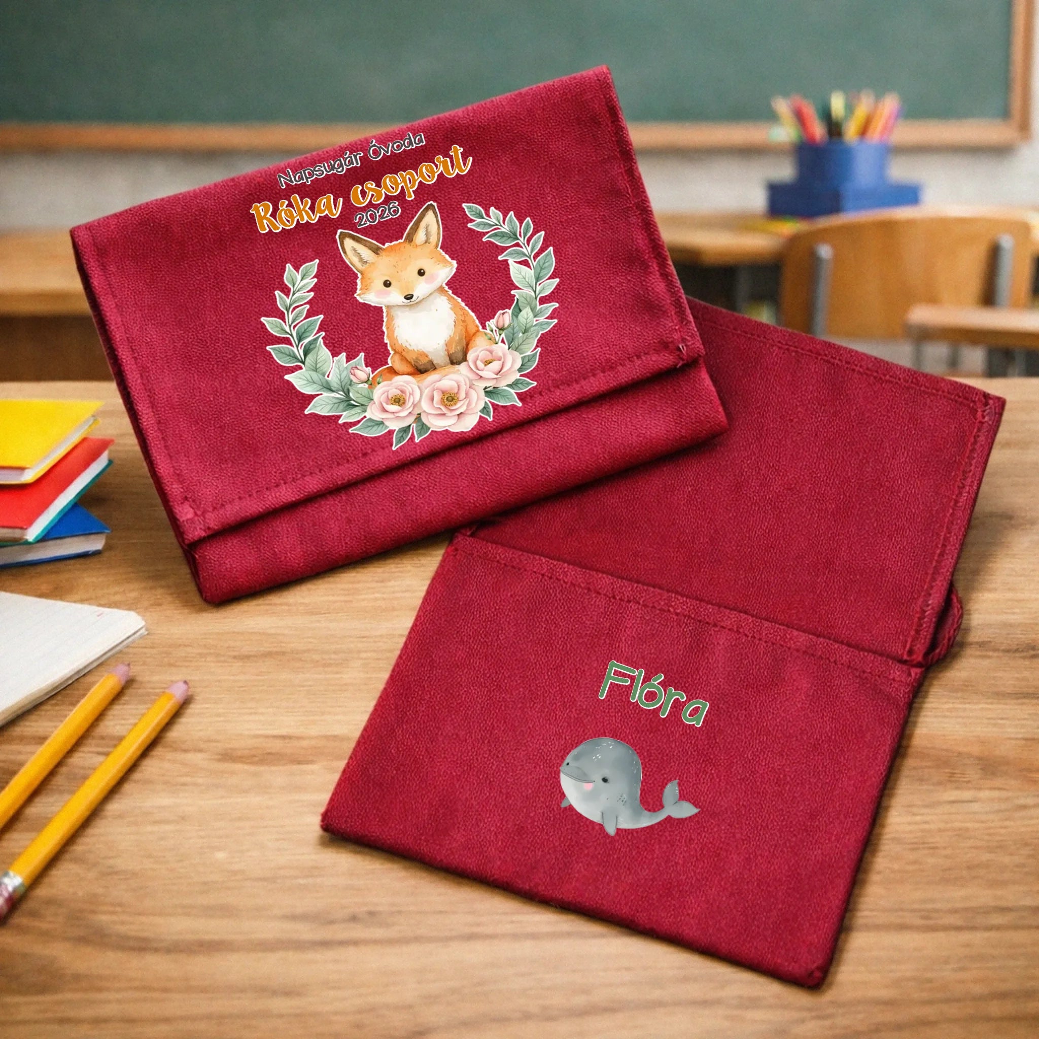 Ballagási tarisznya ovisoknak - Róka csoport