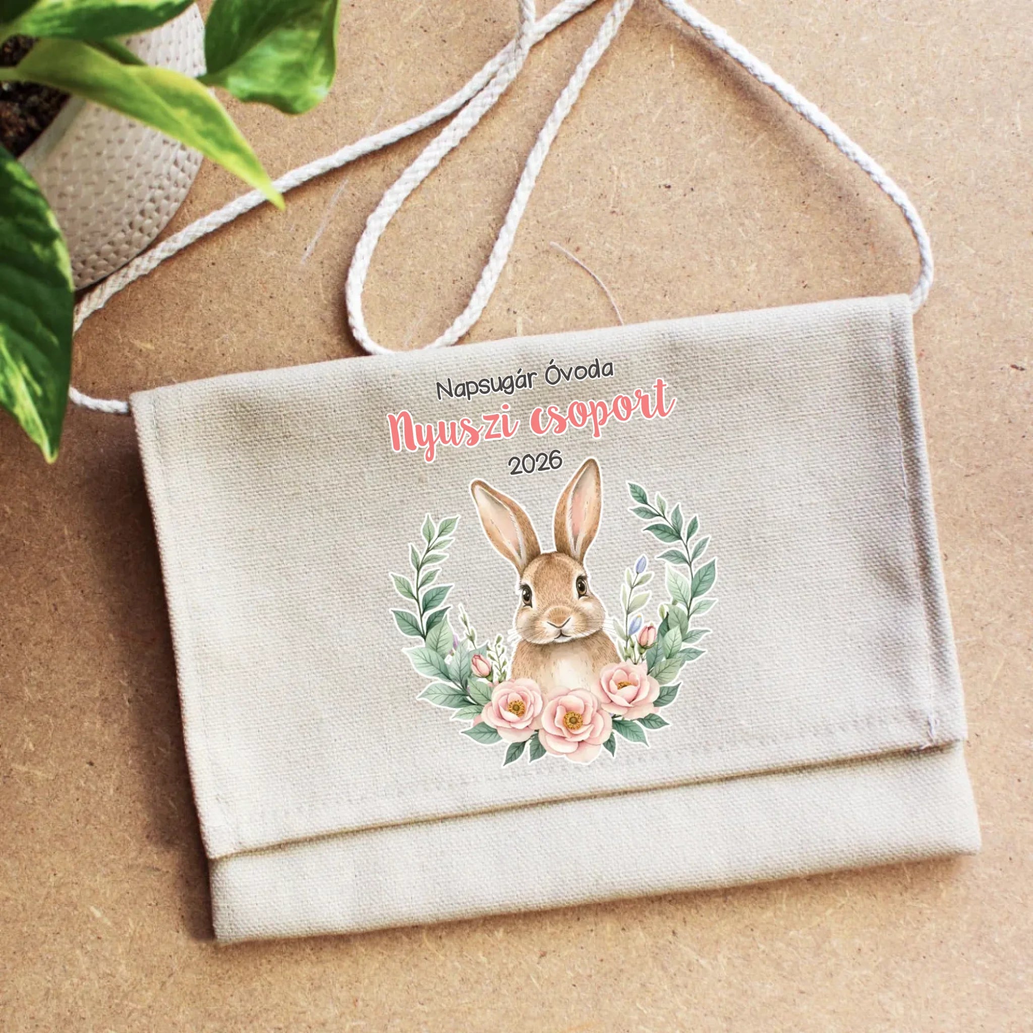 Ballagási tarisznya ovisoknak - Nyuszi csoport