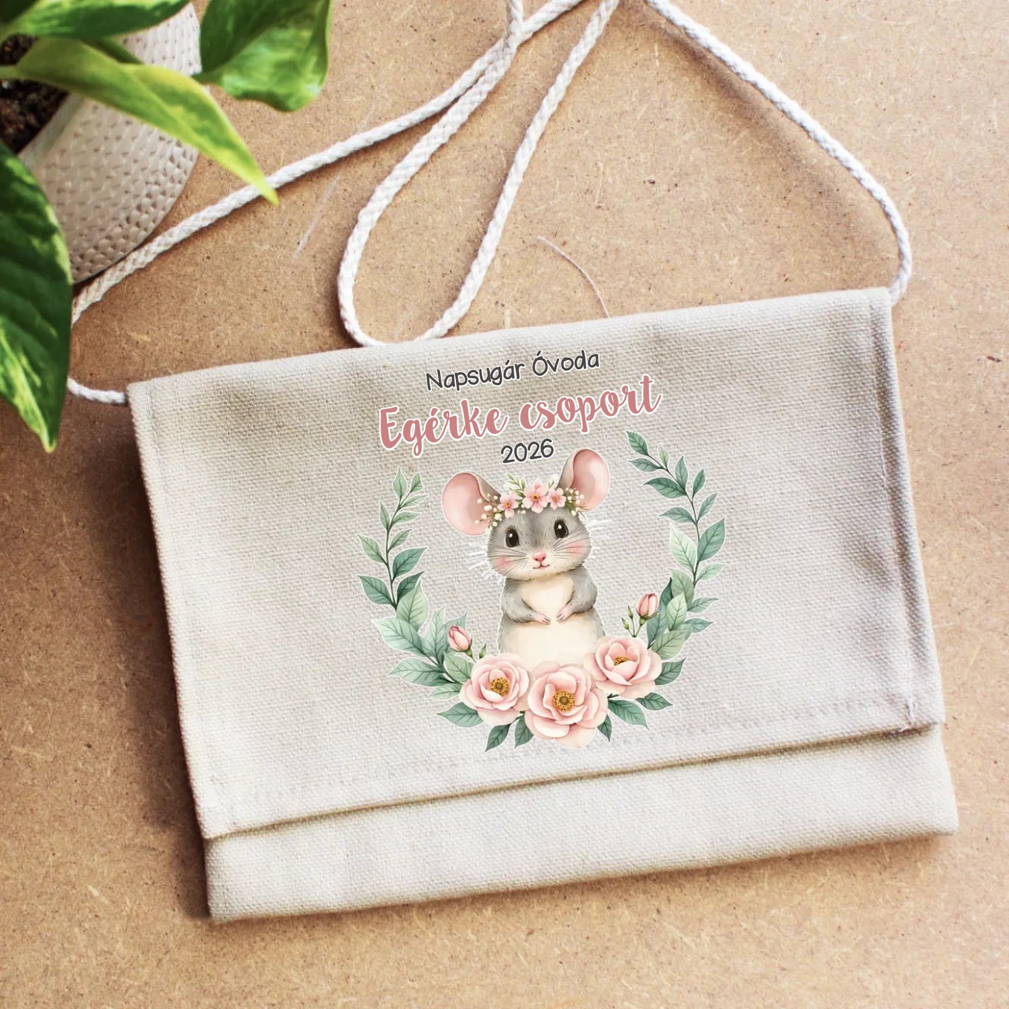 Ballagási tarisznya ovisoknak - Egérke csoport