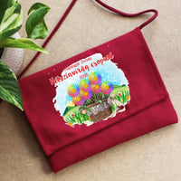 Ballagási tarisznya ovisoknak - Hétszínvirág csoport mintával