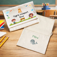 Ballagási tarisznya Tigris csoport natúrvászon