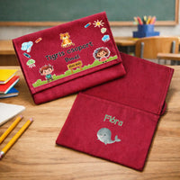 Ballagási tarisznya Tigris csoport bordóvászon