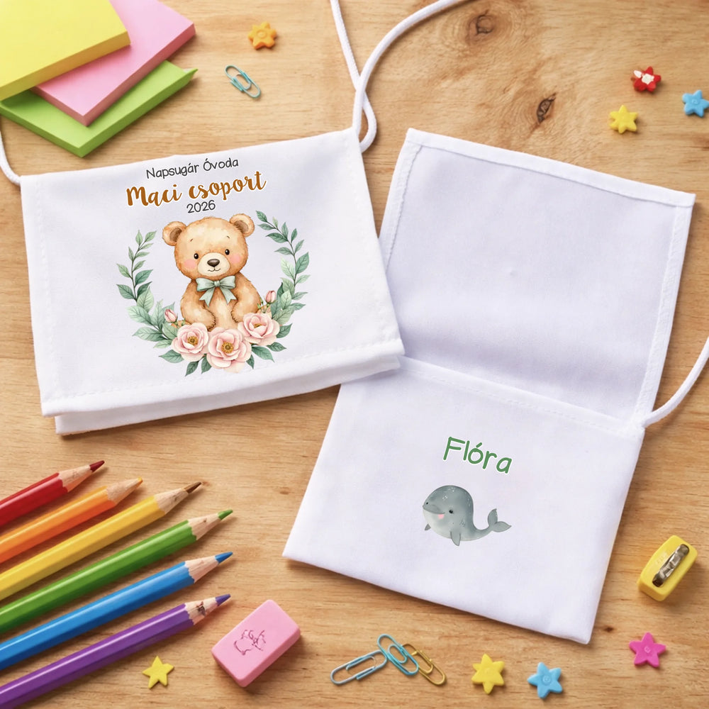 Ballagási tarisznya ovisoknak - Maci csoport