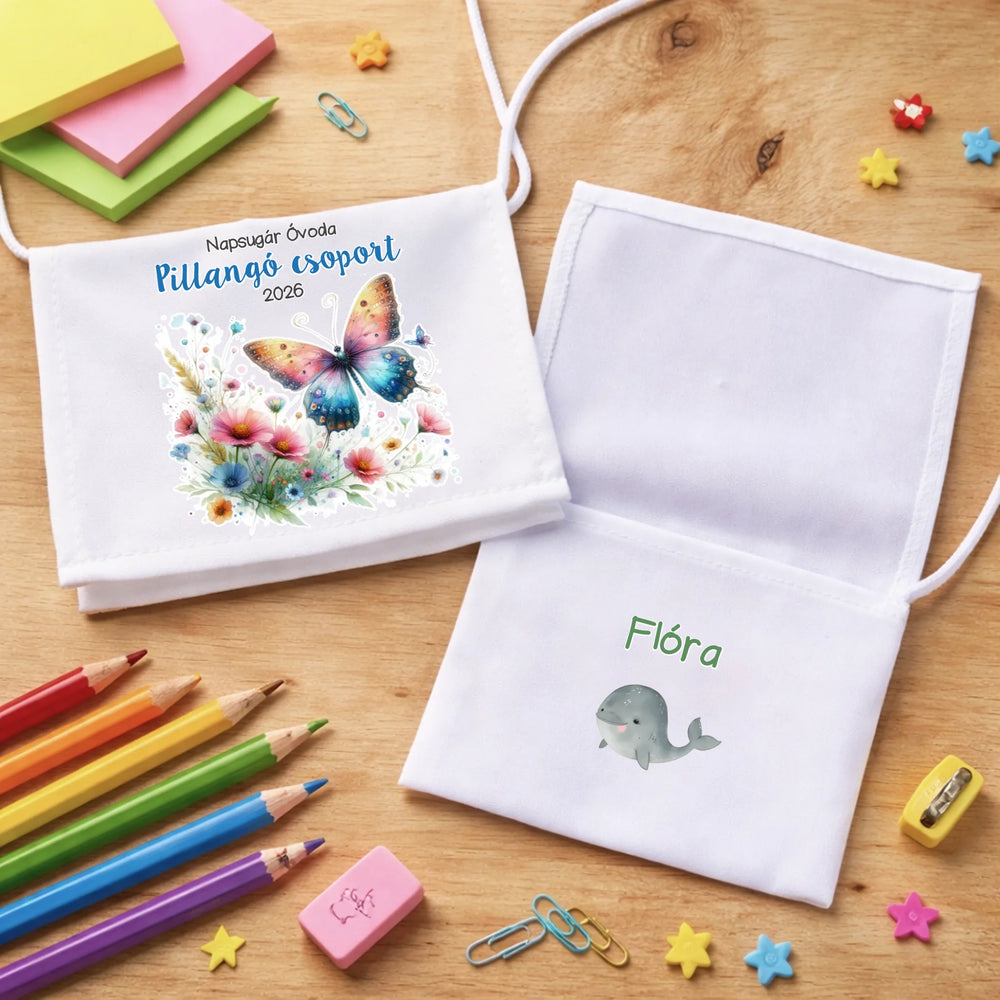 Ballagási tarisznya ovisoknak - Pillangó csoport 1