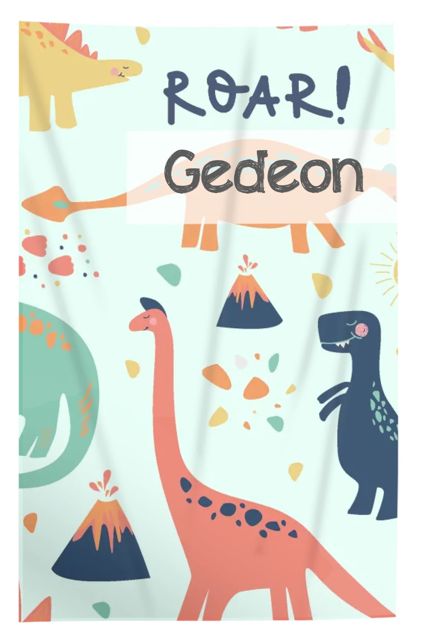 Egyedi neves plüss pléd kisfiúknak