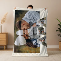 Egyedi fényképes takaró apáknak 5 fotóval