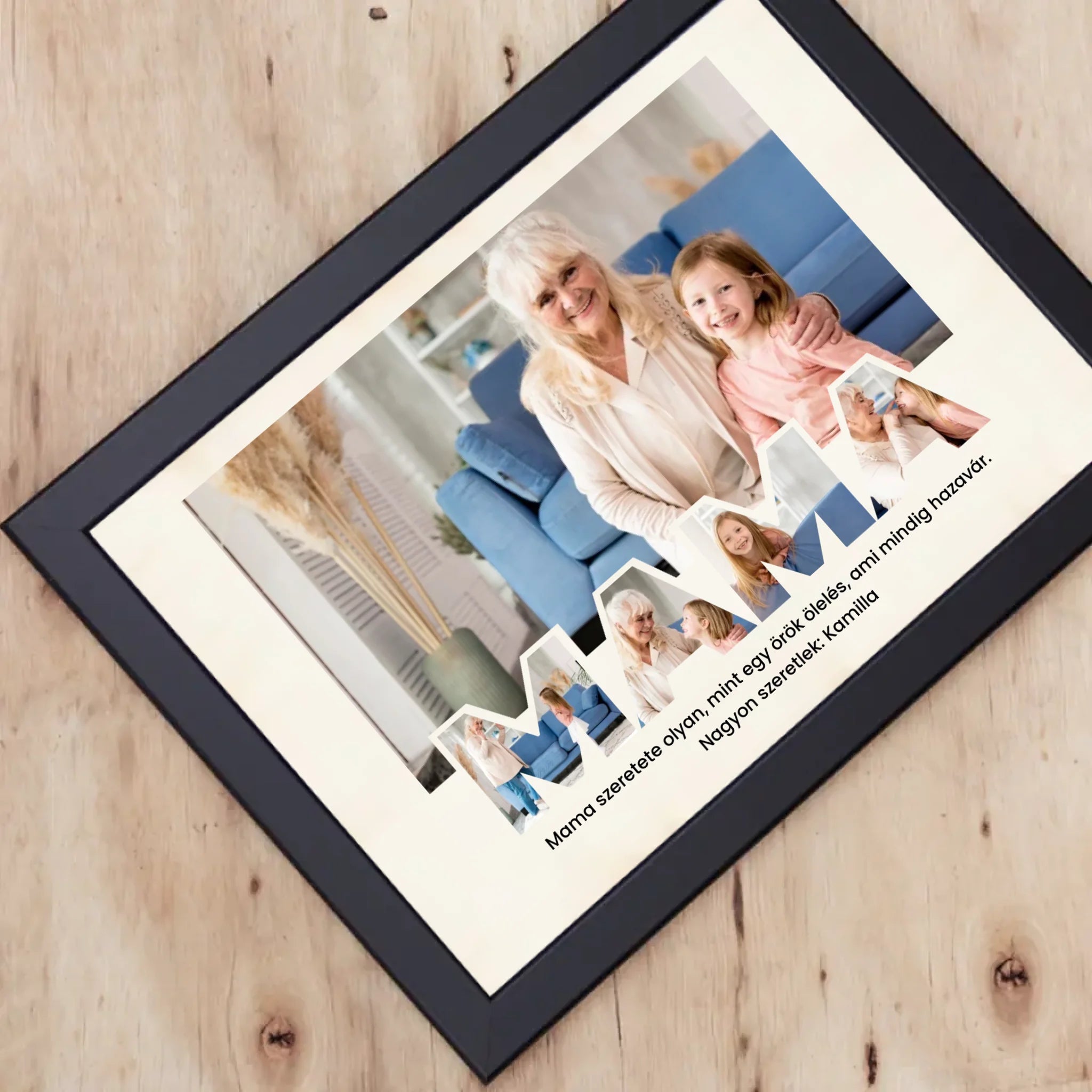 Egyedi fényképes falikép mamáknak 5 fotóval