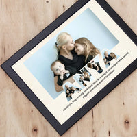 Egyedi fényképes falikép anyáknak 5 fotóval