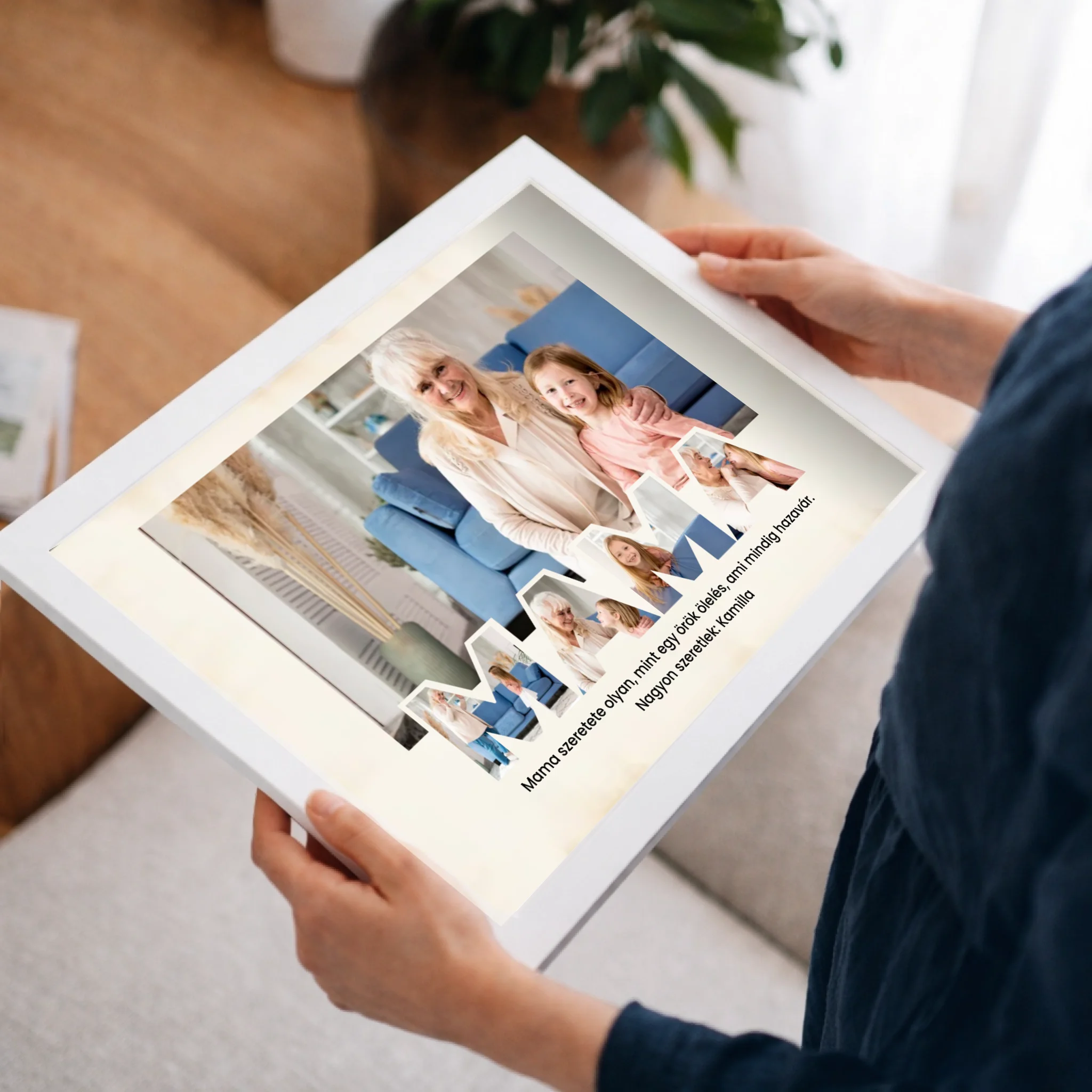 Egyedi fényképes falikép mamáknak 5 fotóval