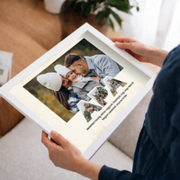 Egyedi fényképes falikép apáknak 5 fotóval