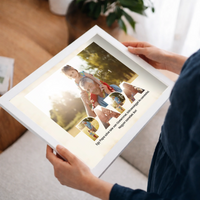 Egyedi fényképes falikép papáknak 5 fotóval