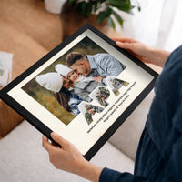 Egyedi fényképes falikép apáknak 5 fotóval