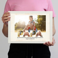 Egyedi fényképes falikép papáknak 5 fotóval