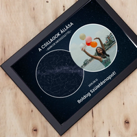 Születésnapi csillagtérkép fényképpel