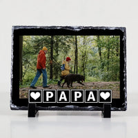 Apák napi egyedi képes gránitlap nagypapáknak