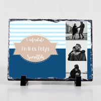 Egyedi fényképes gránitlap 3 képpel