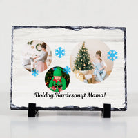 Karácsonyi 3 képes gránitlap