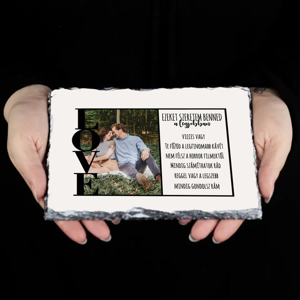 Ezeket szeretem benned a legjobban gránitkép