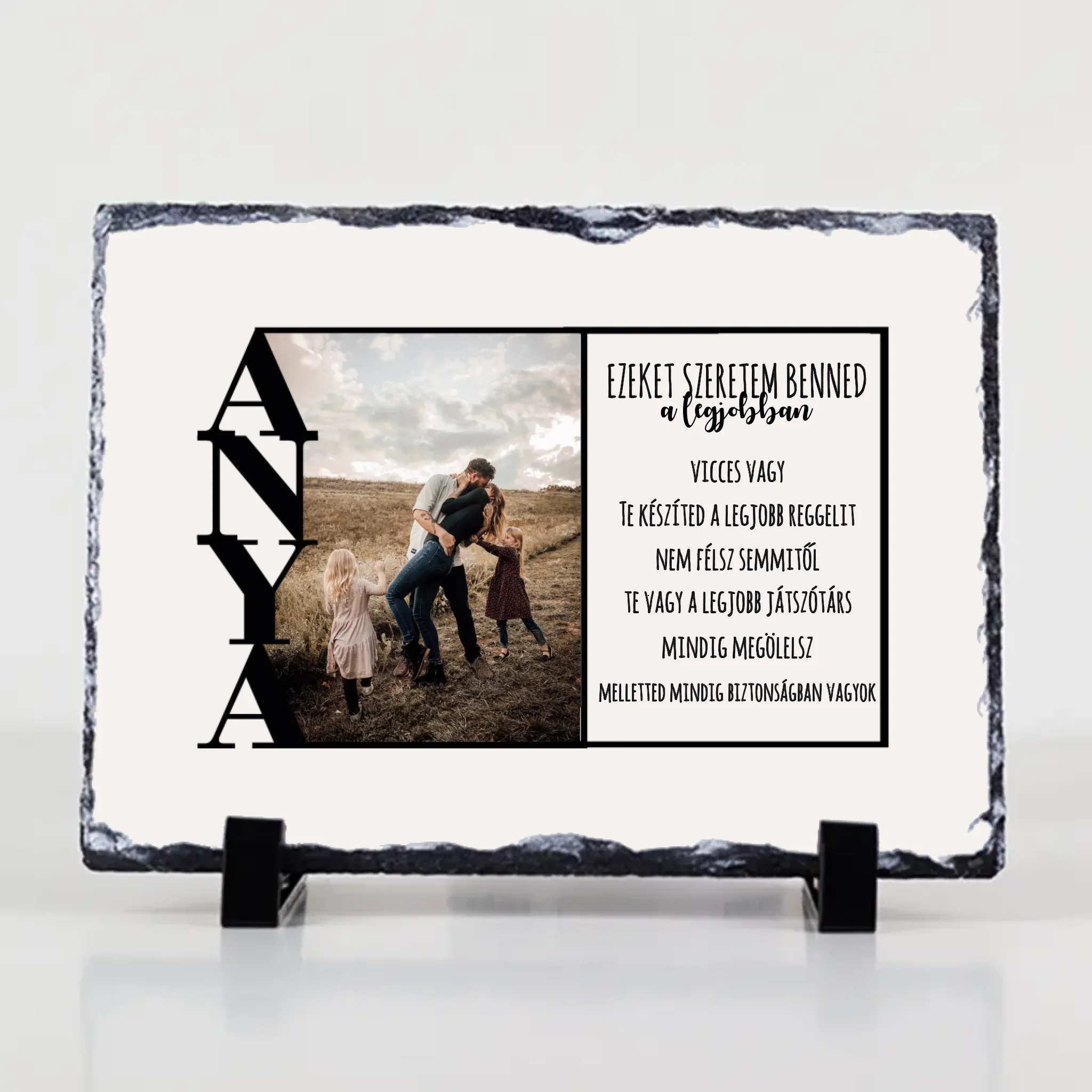 Ezeket szeretem benned a legjobban gránitkép Anyáknak