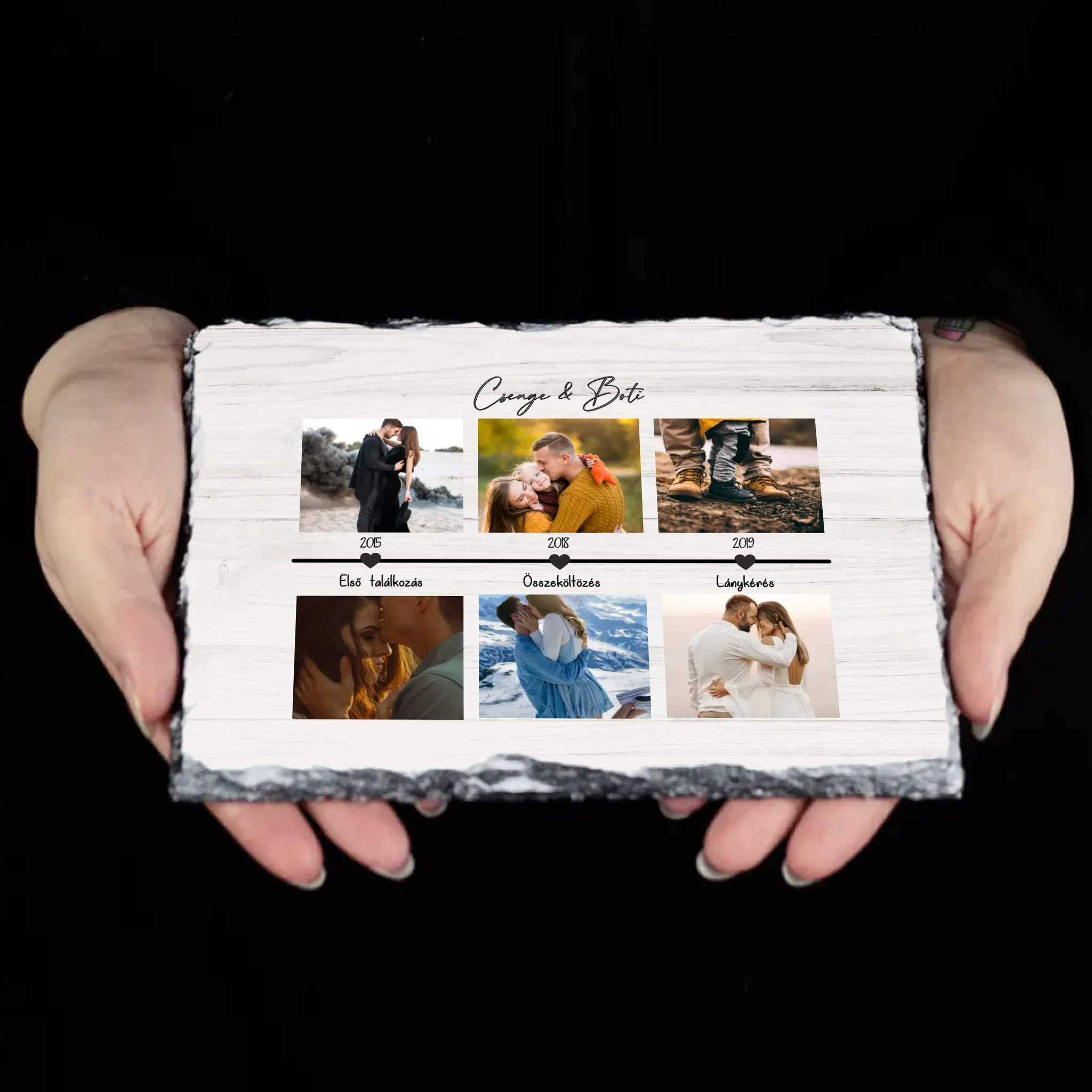 Életút gránitlap XL