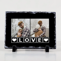 Love feliratos 4 képes gránitlap XL