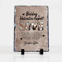  Eltelt egy újabb év valentin napi egyedi képes ajándék gránitlap