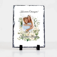 Egyedi képes gránitkép - Esküvői köszönőajándék egyedi képpel Anyukáknak