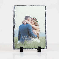 Mr. & Mrs évfordulós gránitlap XL