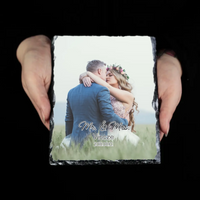 Mr. & Mrs évfordulós gránitlap XL