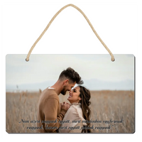 Egyedi fényképes tábla dísz