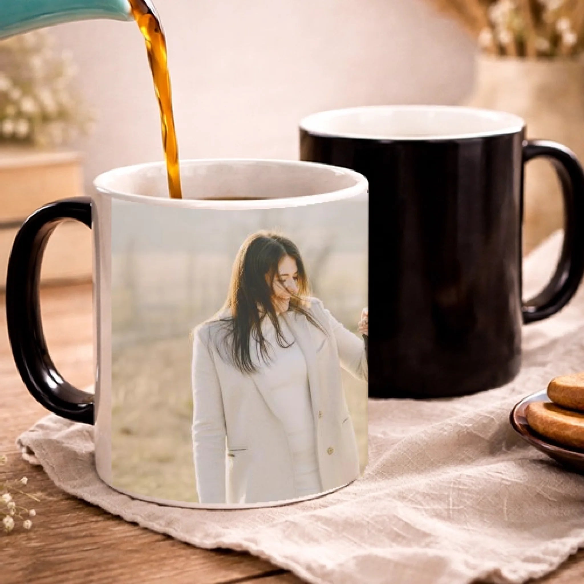 Hőre változó bögre saját képpel