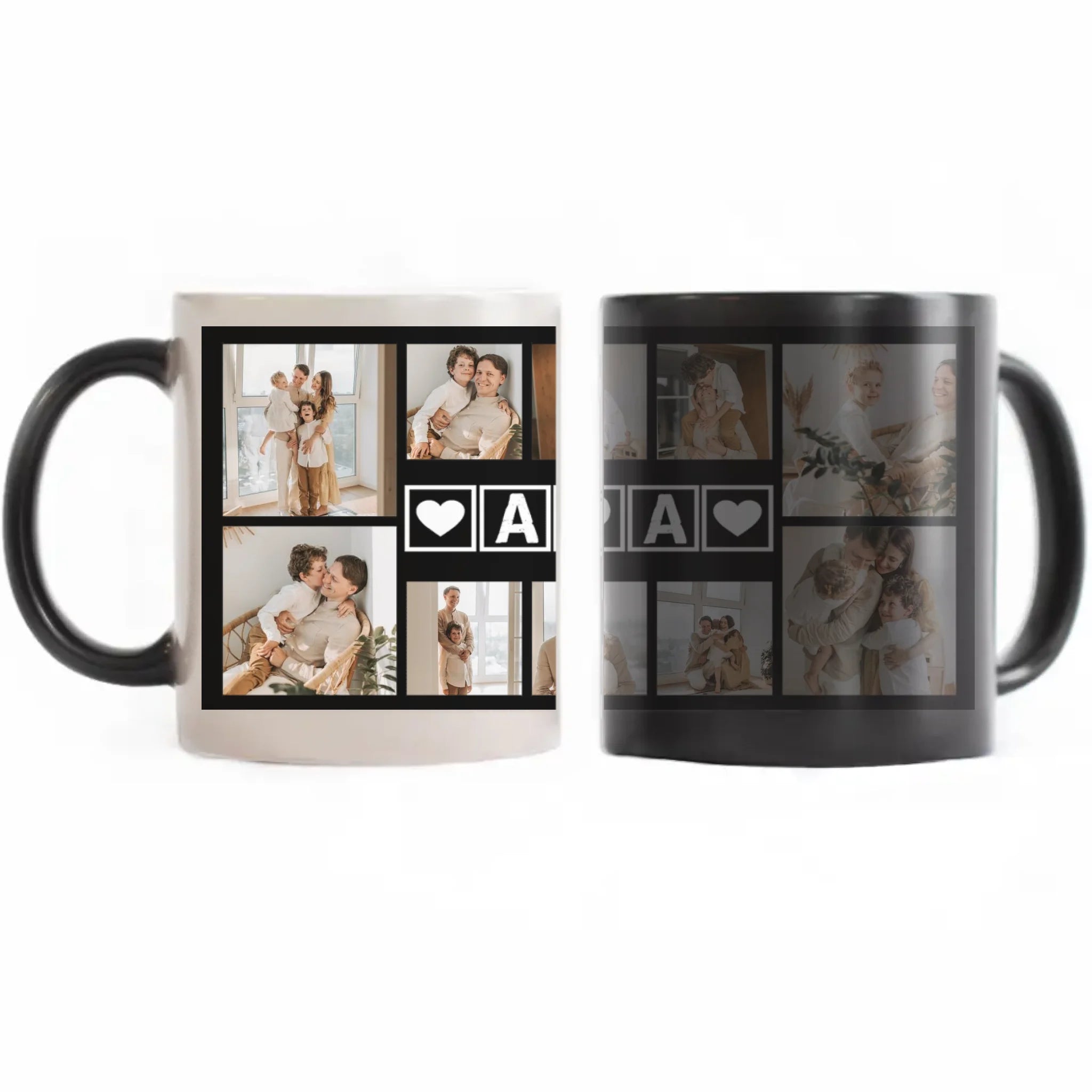 Apák napi 10 képes egyedi ajándék bögre APA felirattal