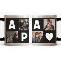 APA feiratos hőre változó fényképes bögre 4 képpel