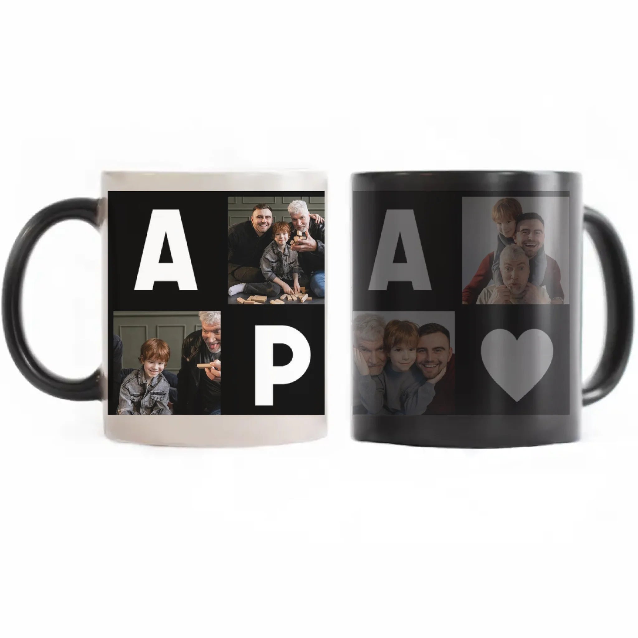 APA feiratos hőre változó fényképes bögre 4 képpel