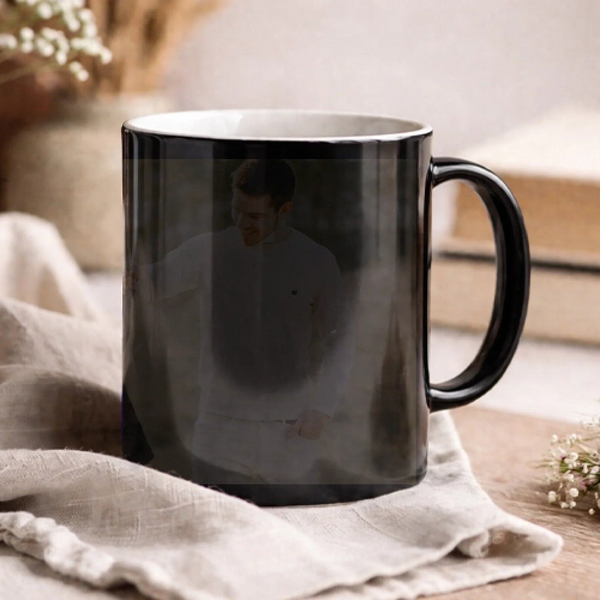 Hőre változó bögre saját képpel