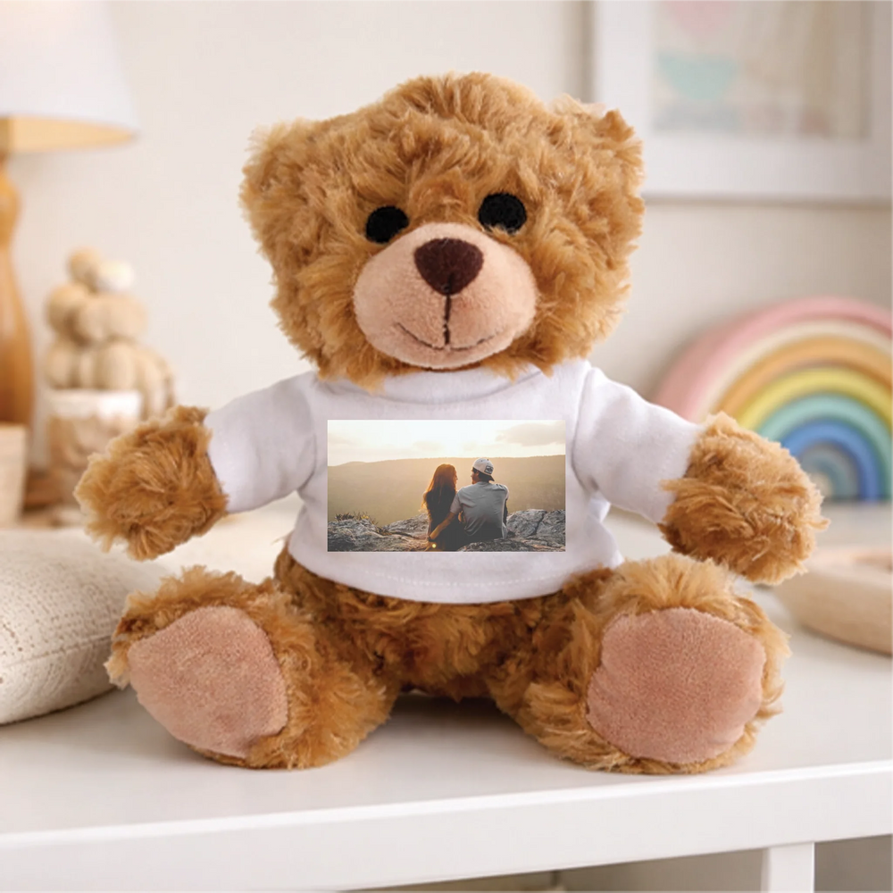 Egyedi fényképes maci