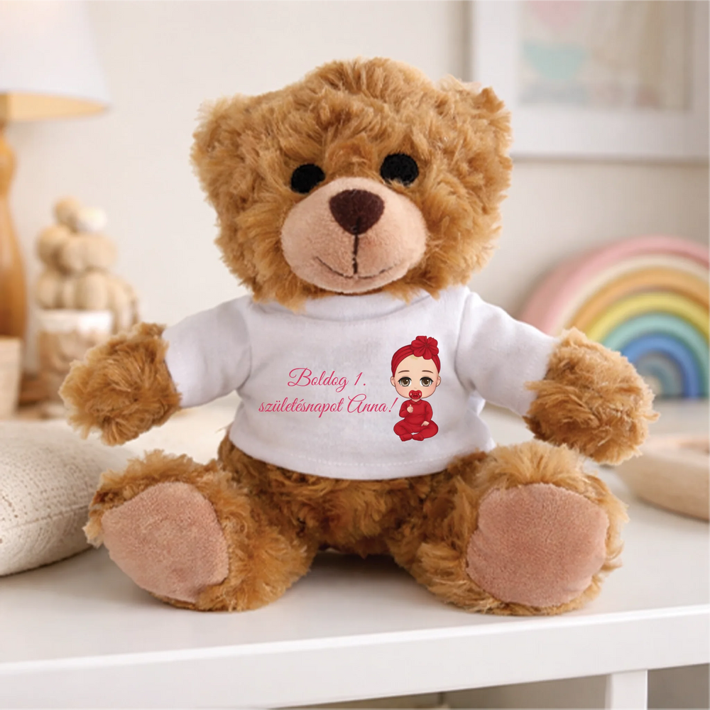 1 éves szülinapi ajándék plüss maci
