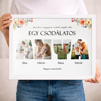 Minden nagyszerű család mögött áll egy csodálatos ANYA falikép