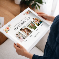 Csodálatos anya - 4 képes személyre szabható falikép