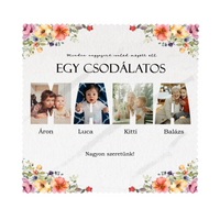 Csodálatos mama - 4 képes egyedi szemüvegtörlő kendő