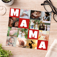 Egyedi 12 képes szemüvegtörlő kendő Mamáknak