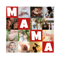 Egyedi 12 képes szemüvegtörlő kendő Mamáknak