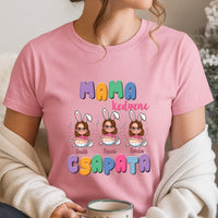 Mama kedvenc csapata húsvéti póló akár 4 unokával